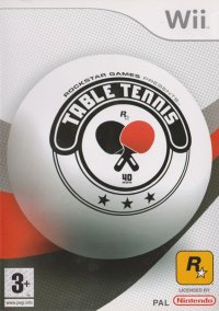 Table Tennis Wii US box art